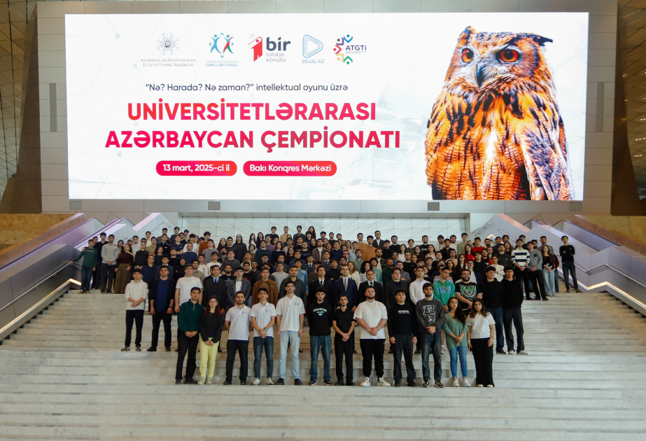 “Nə? Harada? Nə zaman?” intellektual oyunu üzrə universitetlərarası çempionatın qalibləri elan olunub