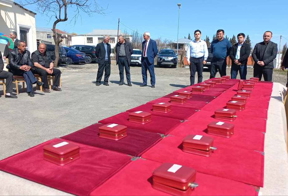 24 more families relocated to Khojaly’s Ballija village get house keys VIDEO