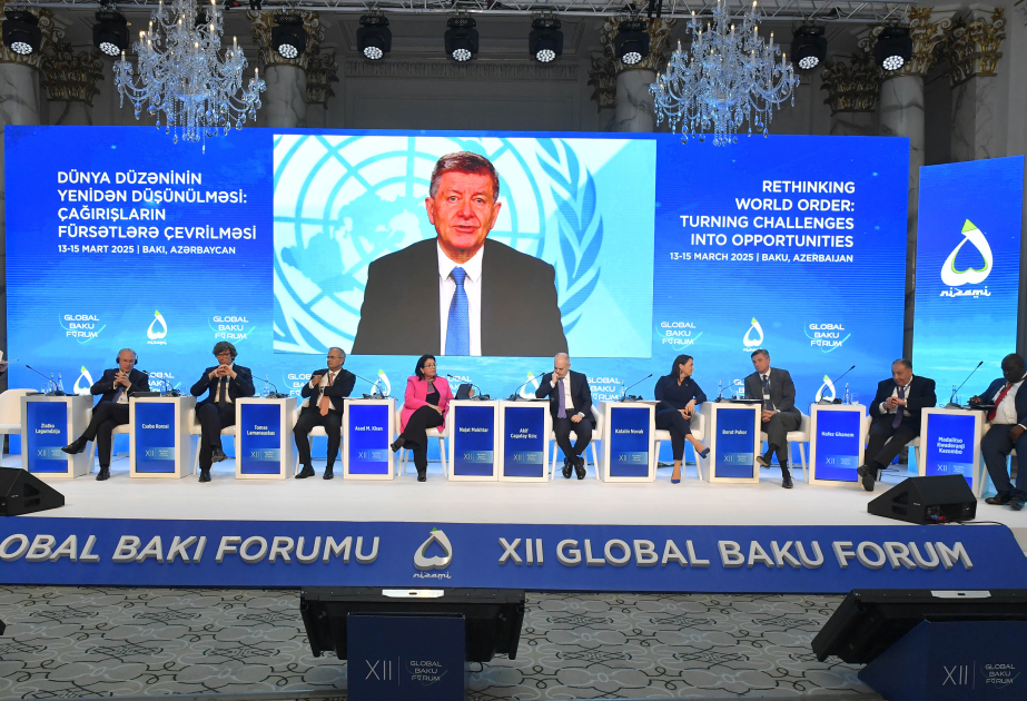 Erster Tag des 12. Globalen Baku-Forums endet mit Podiumsdiskussion über „UN-Pakt für Zukunft: Aufbau neuen globalen Konsenses“