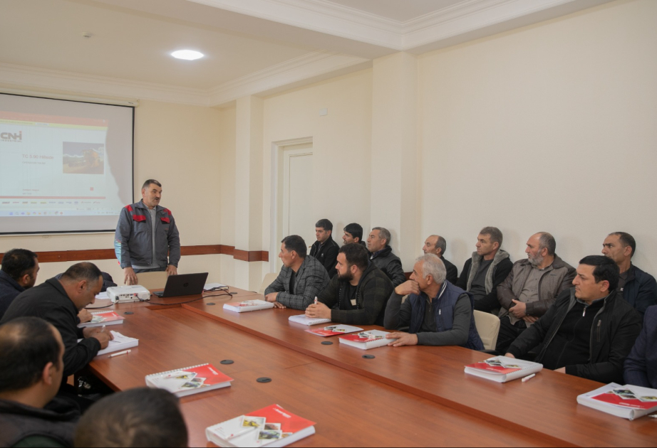 “Aqroservis” ASC taxıl biçininə hazırlıqla bağlı daha 163 mexanizatora ödənişsiz təlimlərə başlayır