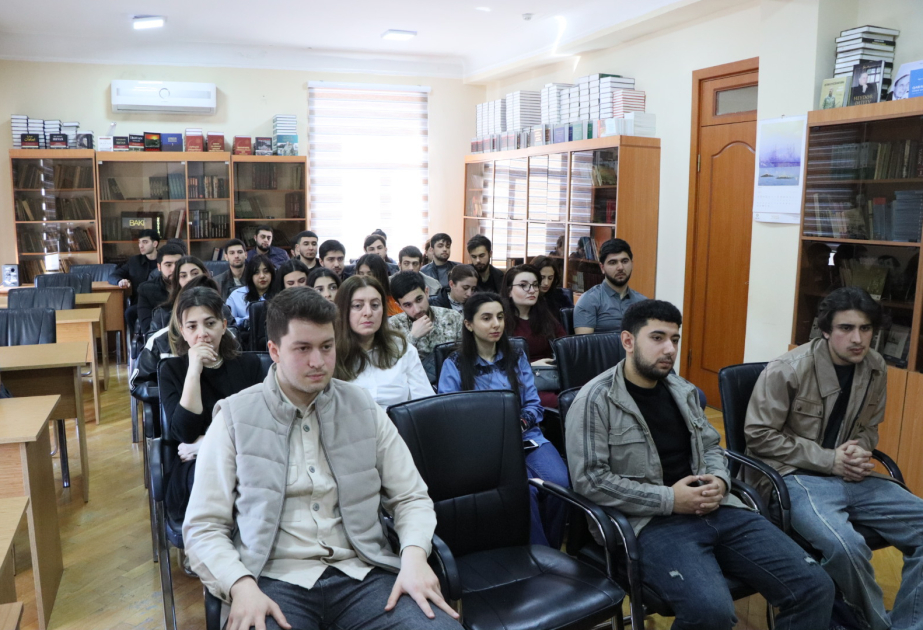 Tarix və Etnologiya İnstitutunda tələbələrin iştirakı ilə elmi diskussiya keçirilib