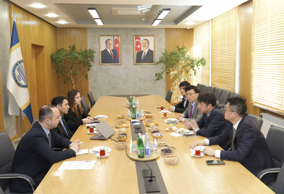 Çinin nümayəndə heyəti BDU-da olub