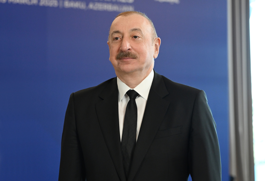 Präsident Ilham Aliyev: Wir sind sehr begeistert, unsere starke Partnerschaft mit den USA unter Trump-Administration wieder aufzubauen