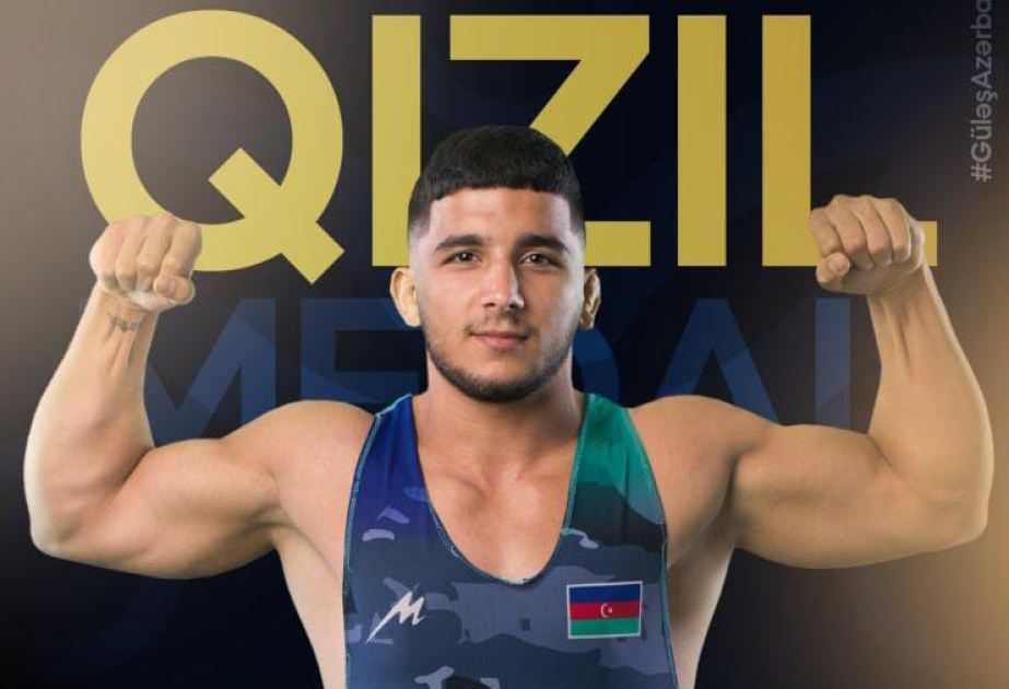 Azerbaijani wrestler crowned European champion