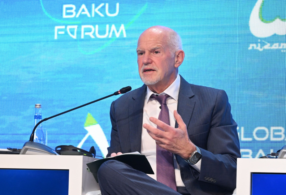 Yunanıstanın sabiq baş naziri: Texnologiyalar bəşəriyyətə xidmət etməlidir VİDEO