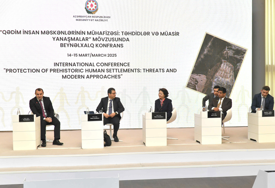 مركز حيدر علييف يستضيف المؤتمر الدولي في حماية المستوطنات البشرية القديمة – صور