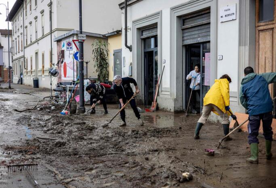 İtaliyada əlverişsiz hava şəraitinə görə 14 bələdiyyə ilə əlaqə kəsilib