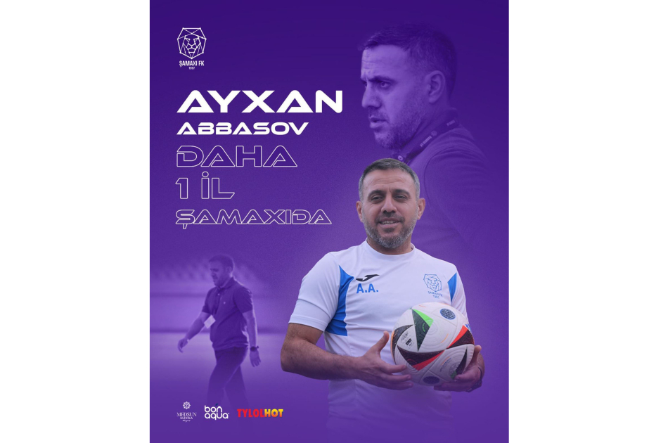 "Şamaxı" klubu Ayxan Abbasovla yeni müqavilə imzalayıb