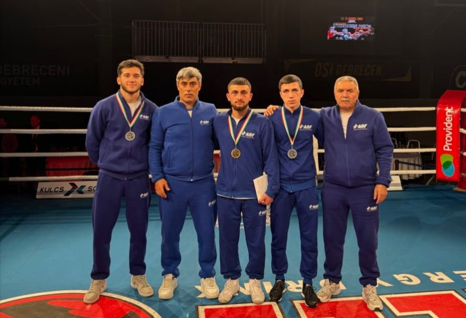 Azərbaycan boksçuları Macarıstanda 1 qızıl, 2 gümüş medal qazanıblar