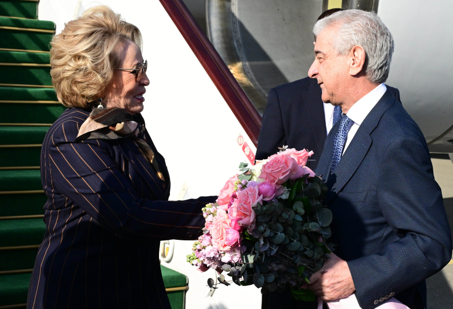 La présidente du Conseil de la Fédération russe est en visite officielle en Azerbaïdjan