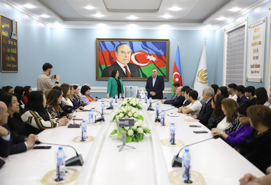 GDU-da ustad dərsi keçirilib