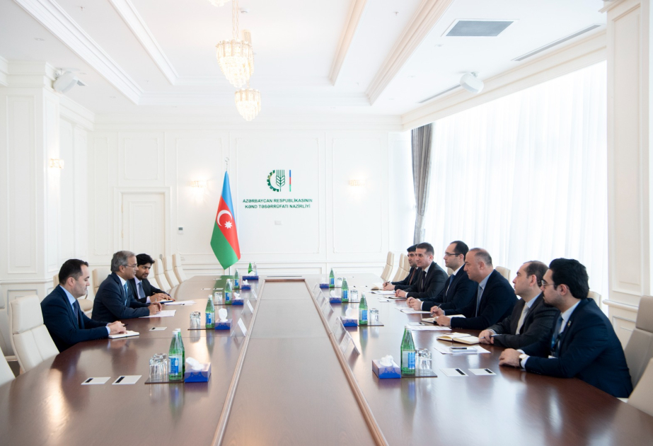 Se discuten las cuestiones de colaboración agrícola entre Azerbaiyán y la OCE