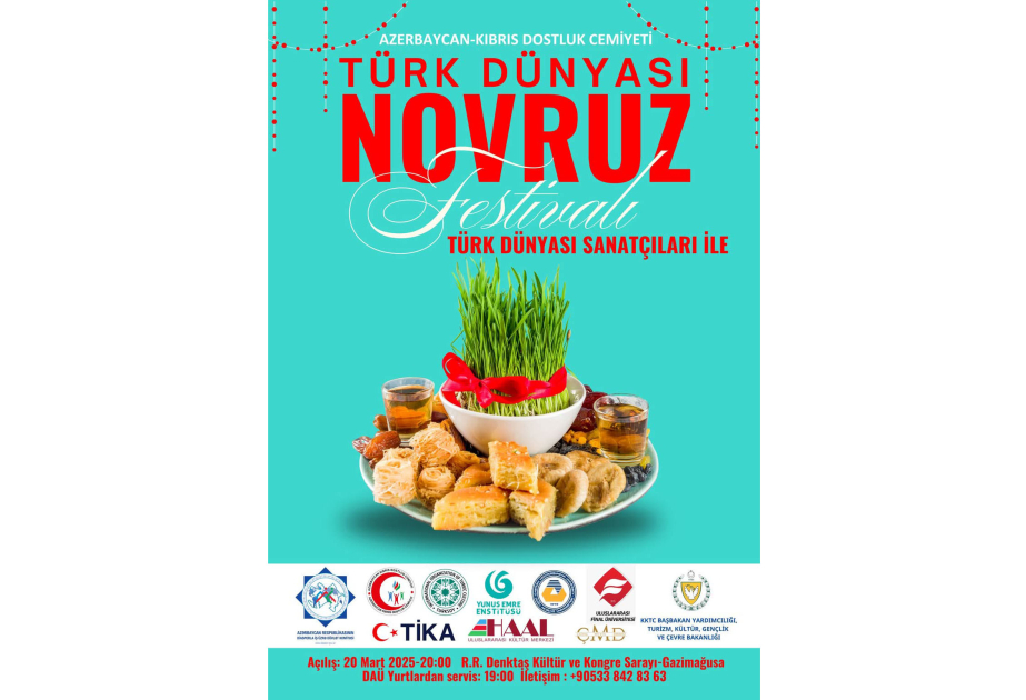 Şimali Kiprdə Türk Dünyası Novruz Festivalı keçirəcək