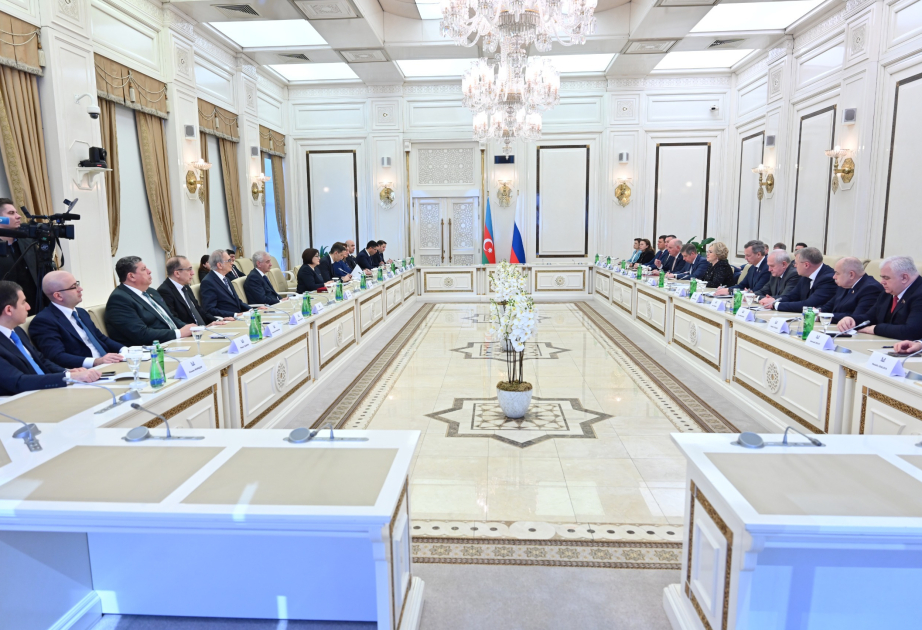 La Presidenta de Milli Majlis fue condecorada con la Orden de la Amistad de la Federación Rusa