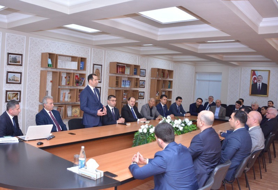 Şamaxı rayonuna özəl investisiyaların cəlb olunması ilə bağlı elmi-tədqiqat layihəsi həyata keçirilib