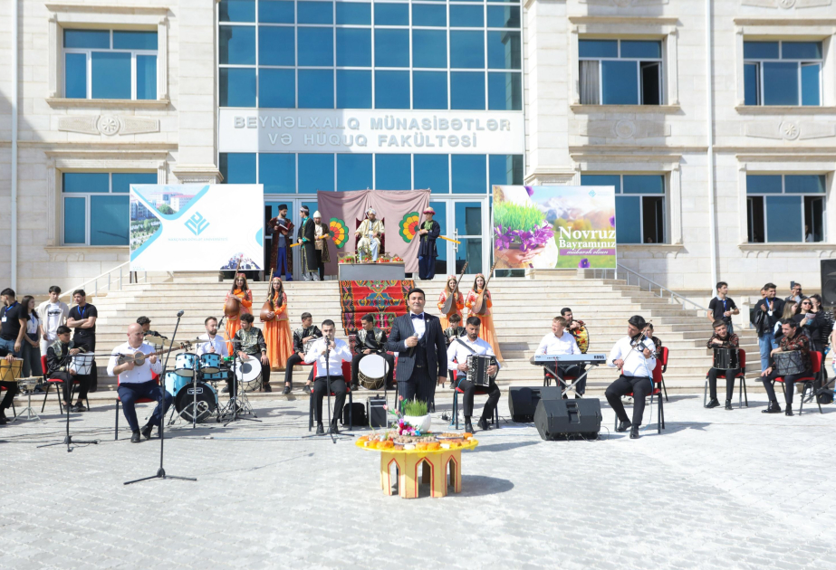 Naxçıvan Dövlət Universitetində Novruz şənliyi keçirilib VİDEO