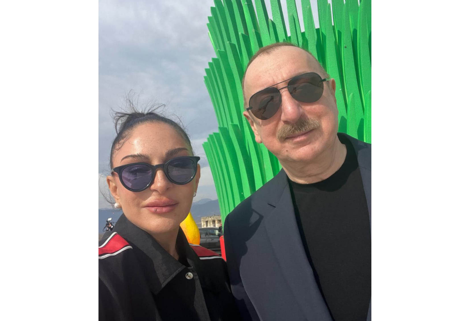 La première vice-présidente Mehriban Aliyeva partage une publication depuis Aghdéré VIDEO