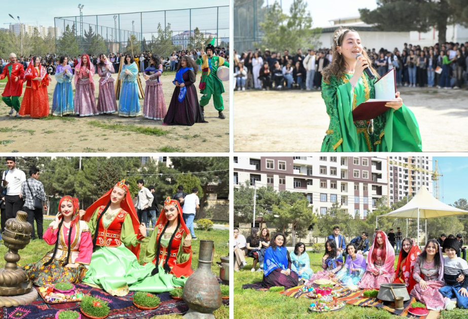 Bakı Mühəndislik Universitetində Novruz şənliyi təşkil olunub