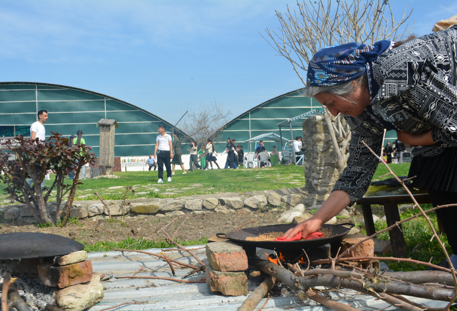 "Orta əsr Ağsu şəhəri" Qoruğunda Novruz festivalı keçirilib