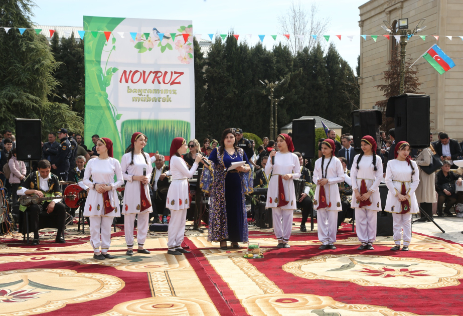 Ağcabədi şəhərində Novruz bayramı şənliyi təşkil olunub