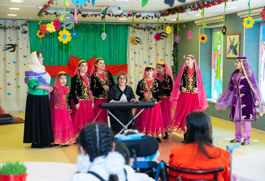 Sosial xidmət müəssisəsində Novruz şənliyi keçirilib
