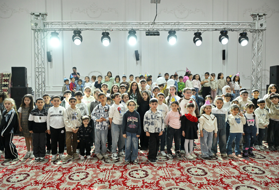 Leyla Əliyeva Qubada şəhid övladları ilə birgə Novruz şənliyində iştirak edib