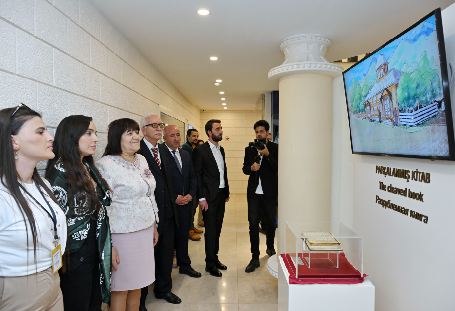 La Vicepresidenta de la Fundación Heydar Aliyev visita el Museo de los Judíos de la Montaña en Guba