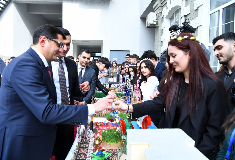 ADNSU-da Novruz şənliyi keçirilib