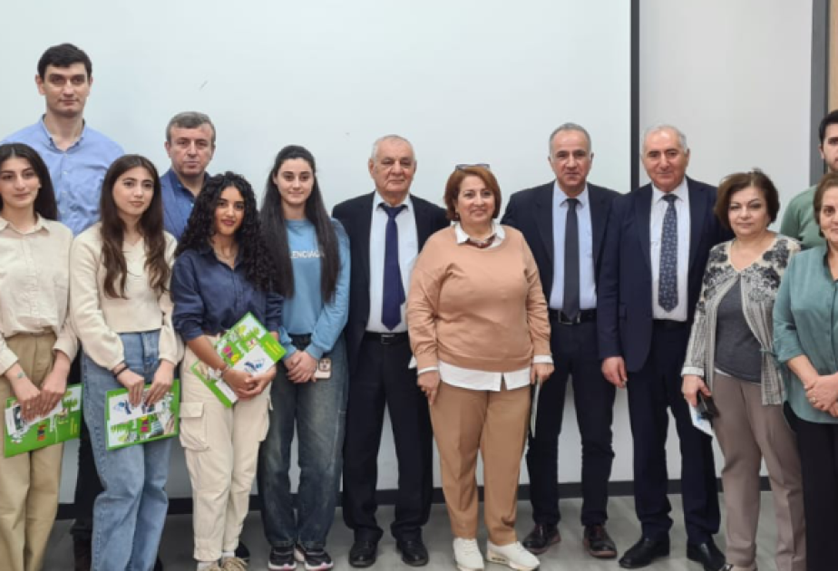 BDU-da Ümumdünya Su Gününə həsr edilmiş ustad dərsi keçirilib