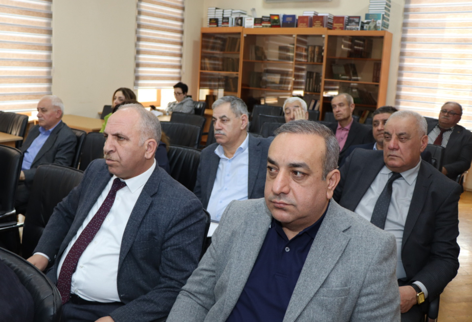 Tarix və Etnologiya institutunda mart soyqırımı qurbanlarının xatirəsi anılıb