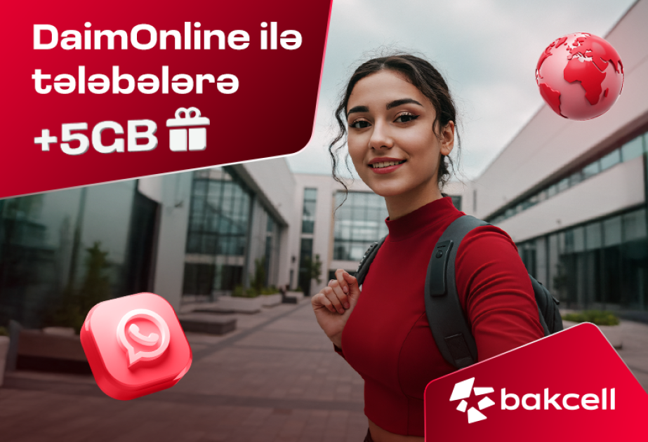 ® Bakcell gifts students 5GB with DaimOnline!