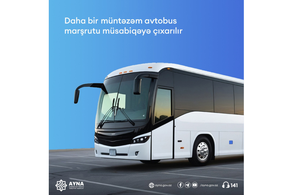 Daha bir müntəzəm avtobus marşrutu müsabiqəyə çıxarılır