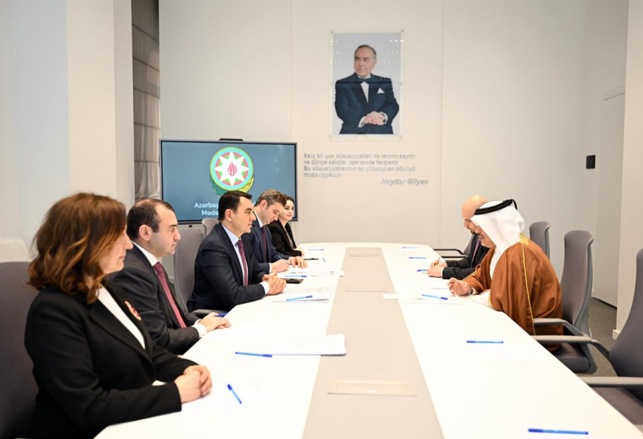 Azərbaycan ilə Qətər arasında mədəni əməkdaşlıq müzakirə olunub