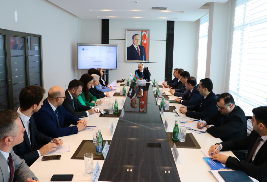 OECD-in nümayəndələri: Azərbaycan təşkilatın fəaliyyətinə mühüm töhfələr verir