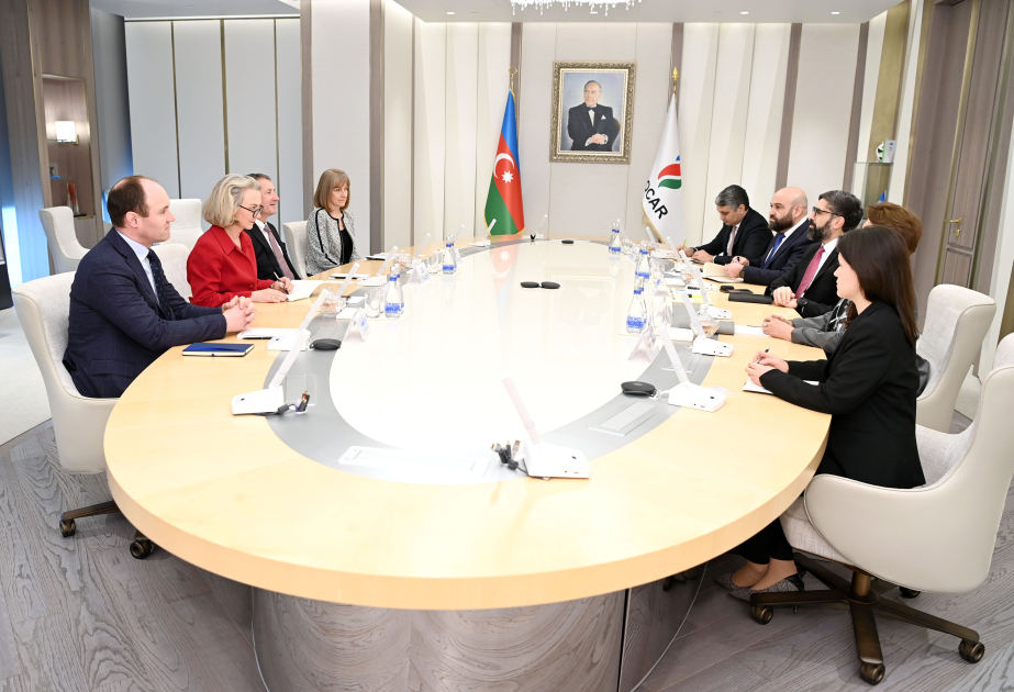 SOCAR-ın prezidenti “ExxonMobil” Korporasiyasının vitse-prezidenti ilə görüşüb