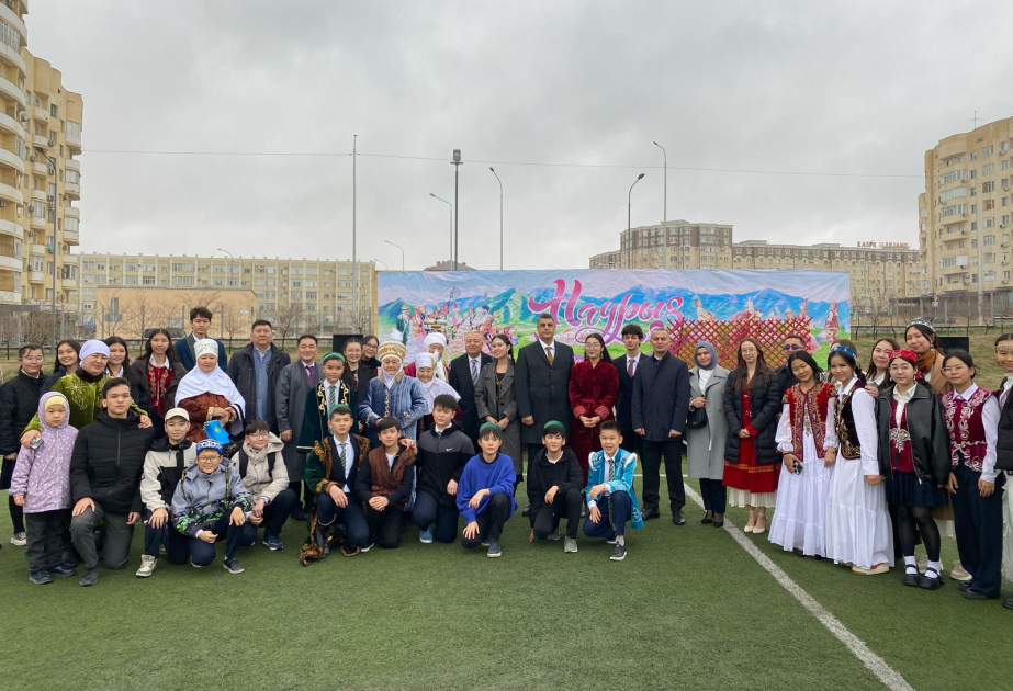 Aktau şəhərində Azərbaycan guşəsi açılıb