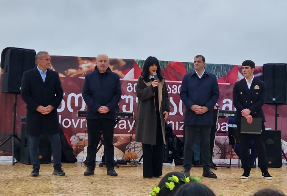 Gürcüstanın Laqodexi rayonunda Novruz bayramı qeyd edilib