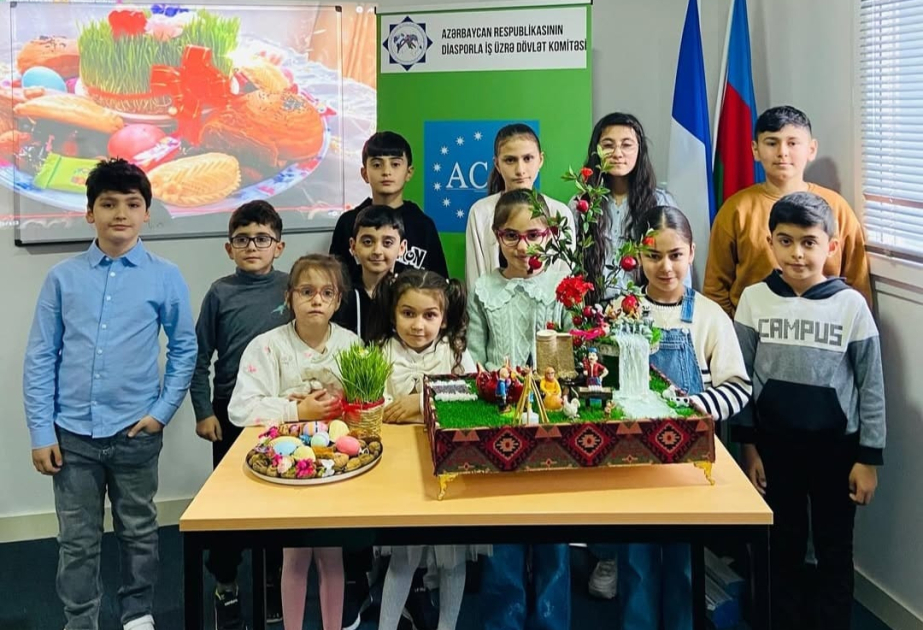 Nant şəhərindəki “Qarabağ” məktəbində Novruz bayramı qeyd edilib