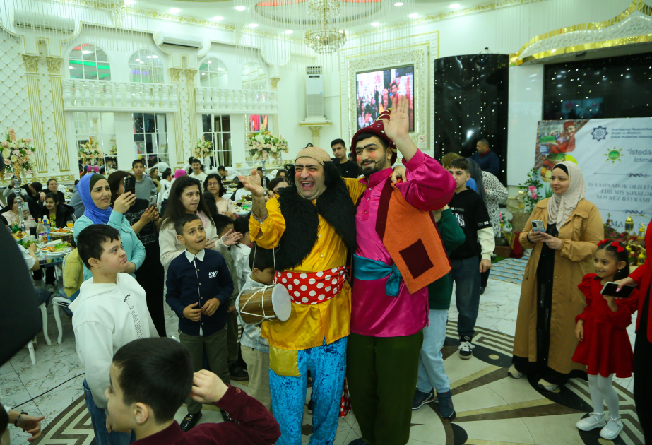 Xüsusi qayğıya ehtiyacı olan uşaqlar üçün Novruz şənlikləri təşkil edilib