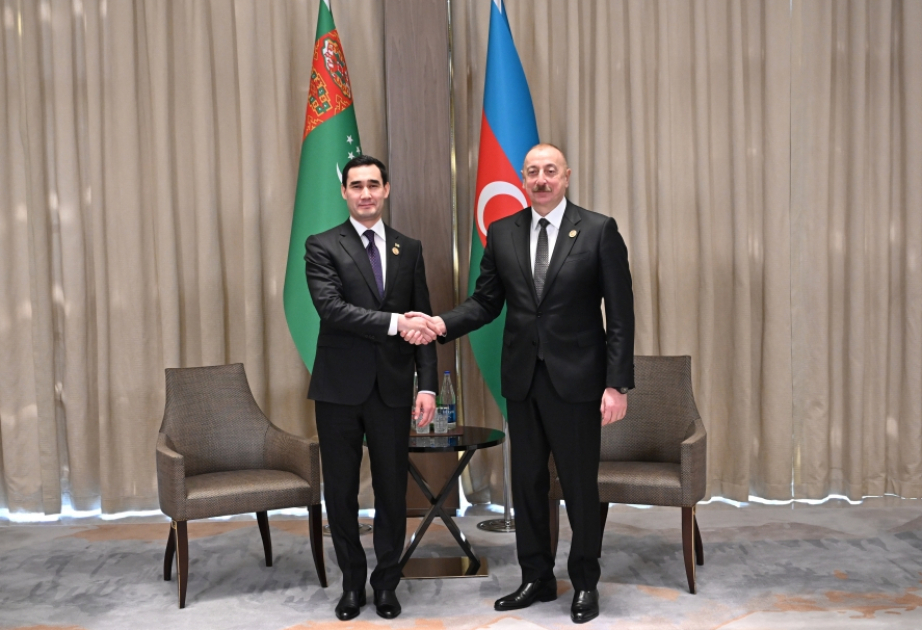 Turkmenistans Präsident gratuliert Präsident Ilham Aliyev zum Ramadanfest
