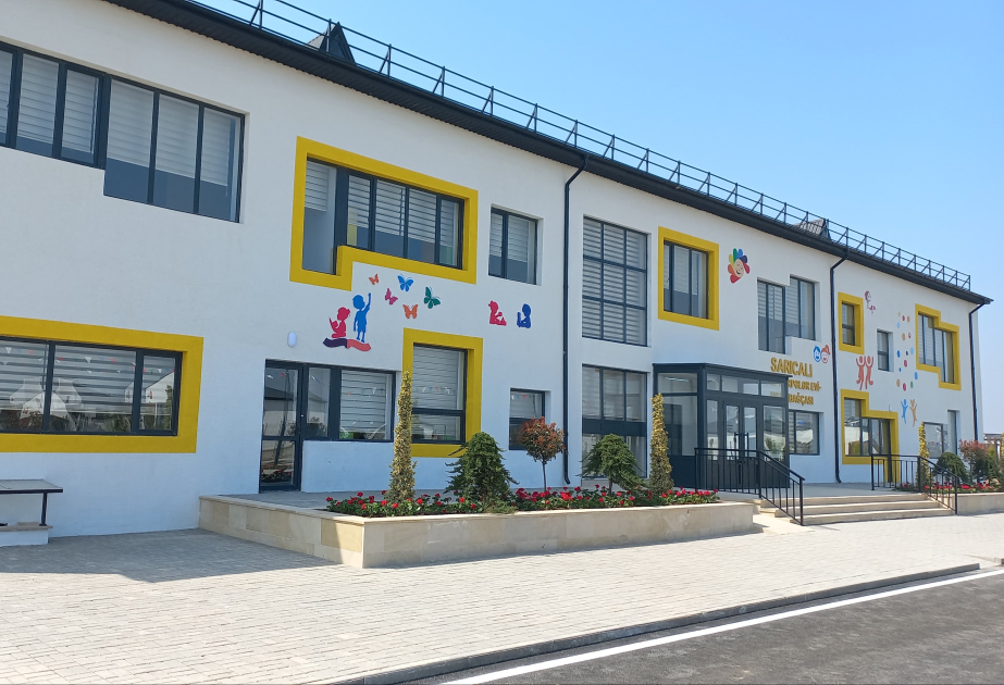 Sarıcalı kəndindəki körpələr evi-uşaq bağçasında azyaşlıların təlim-tərbiyəsi üçün hər cür şərait yaradılıb VİDEO