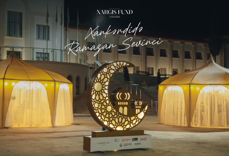 ®  Xankəndidə Müqəddəs Ramazan günlərində iftar çadırı qurulub