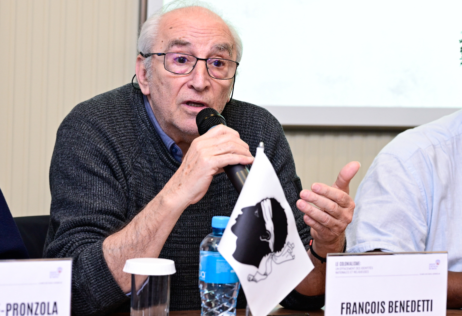 Fransua Benedetti: Milli kimliklərin ləğv edilməsi və kolonializm tökülən qanların, tətbiq olunan gücün sayəsindədir VİDEO