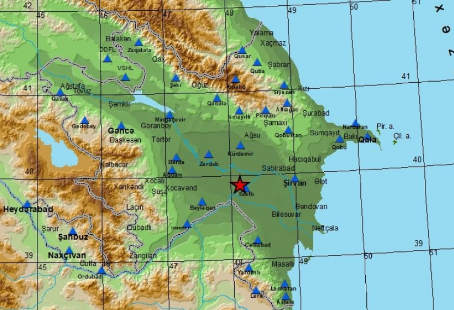 Magnitude 3.4 quake hits Azerbaijan’s Imishli district