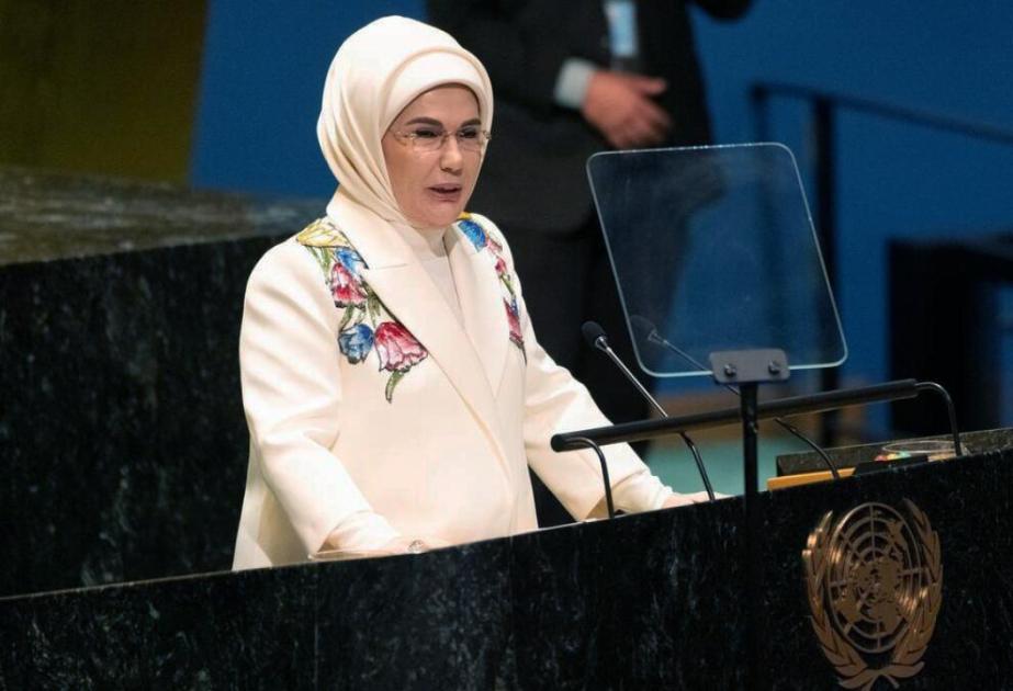 Əminə Ərdoğan: Bəşəriyyətin ekologiya gündəliyinə ədalətli yanaşmaya ehtiyacı var