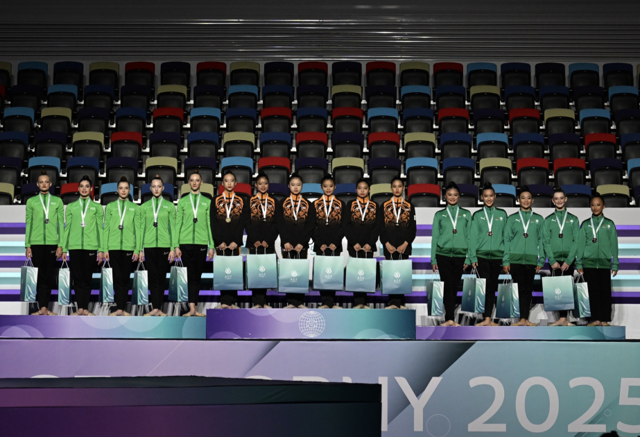 Se han anunciado los próximos ganadores del torneo internacional de gimnasia rítmica celebrado en Bakú