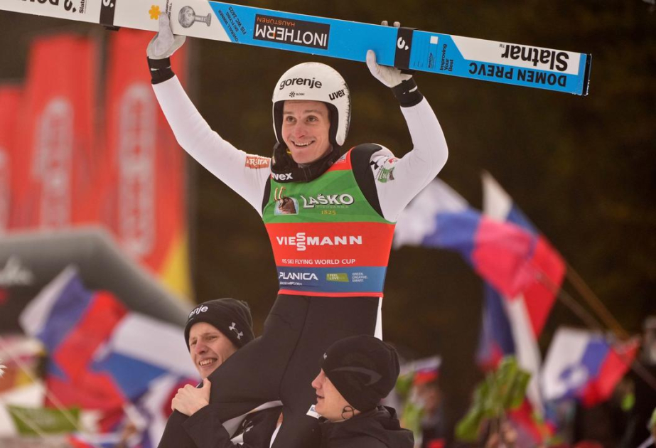 Skifliegen: Domen Prevc stellt mit 254,5 Metern neuen Weltrekord auf
