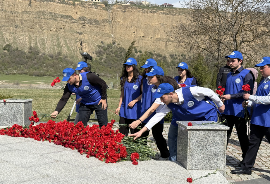 BDU-nun kollektivi Quba Soyqırımı Memorial Kompleksini ziyarət edib