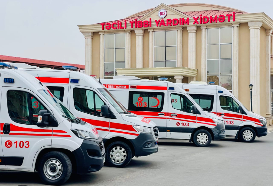 Naxçıvanda Təcili Tibbi Yardım Xidmətinə 2142 müraciət daxil olub