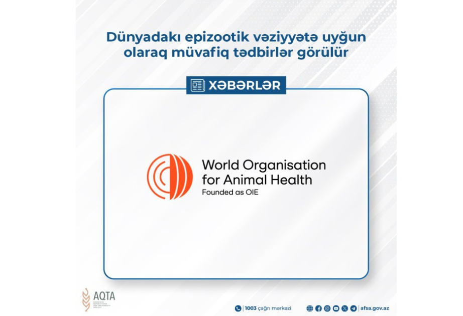 Quş qripi xəstəliyi ilə bağlı tətbiq edilmiş məhdudiyyətlər aradan qaldırılıb